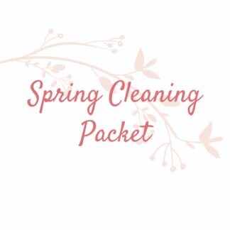 Spring Cleaning Packet